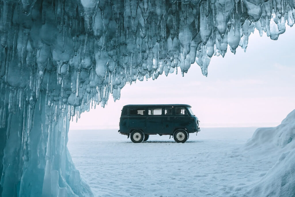 Fantastic Photos Of Frozen Lake Baikal In Russia By Roman Manukyan