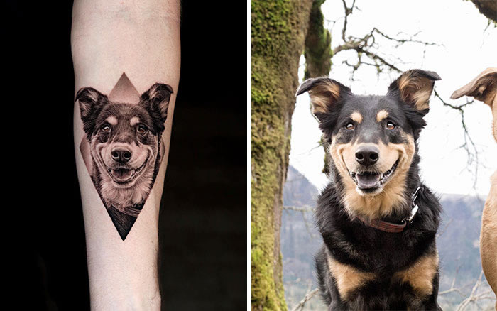 Incredible Realistic Pet Tattoos By Yeono