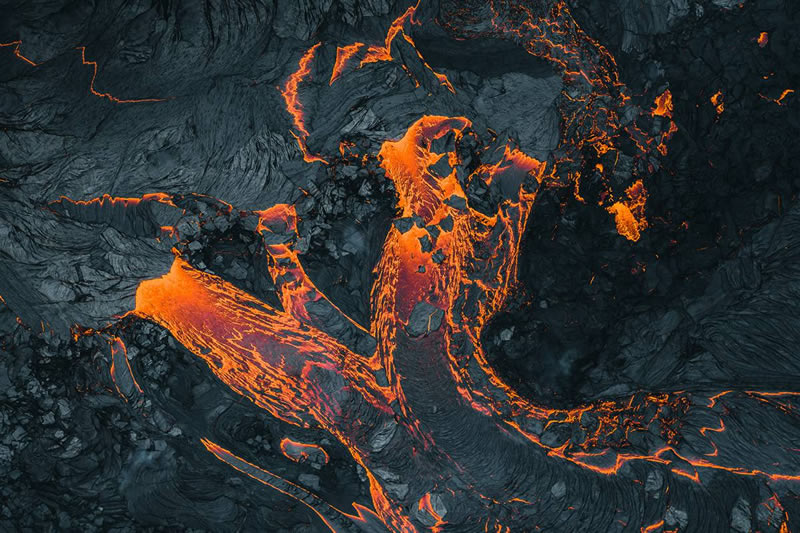 Fagradalsfjall Volcano By Thrainn Kolbeinsson