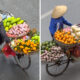Street Photos Of Fruit Merchants In Hanoi by Trung Dong