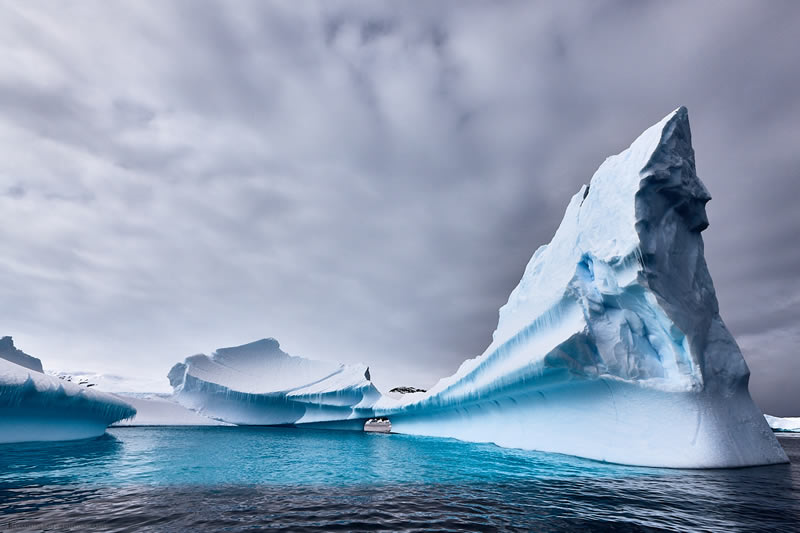 Antarctica Icebergs Photography By Martin Bailey