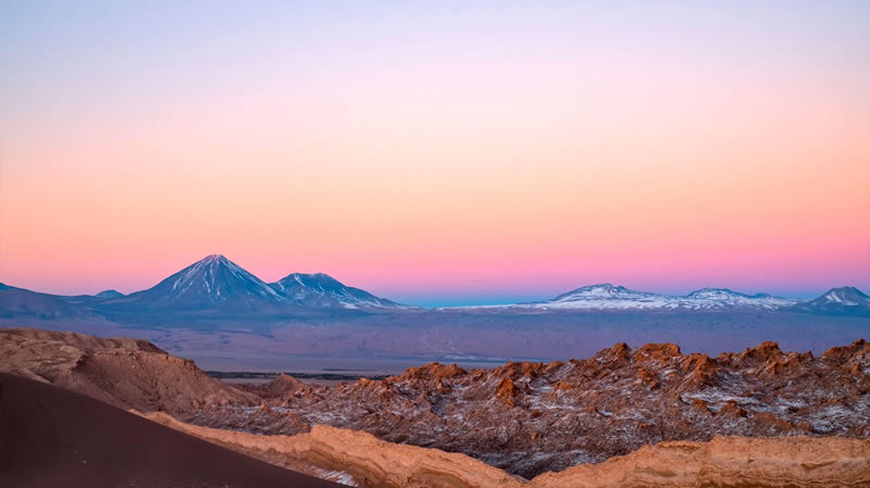 Landscapes of the Atacama Desert in Chile by Jesse Echevarria