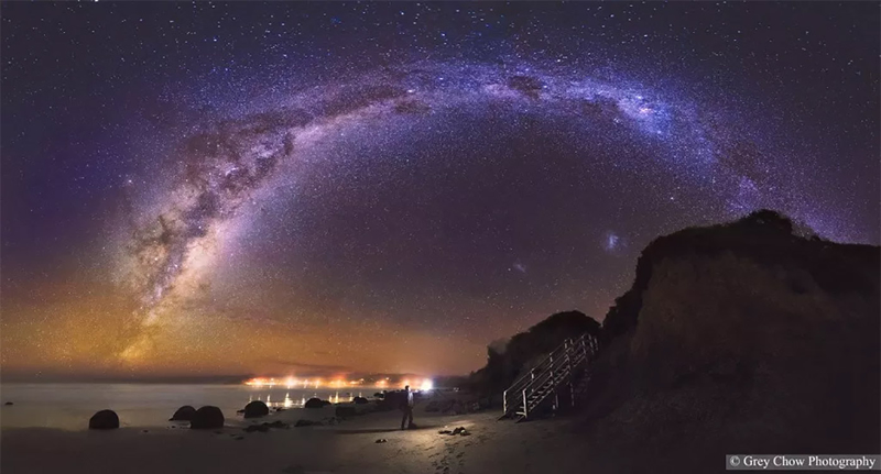 Night Starlight Landscape Photography By Grey Chow
