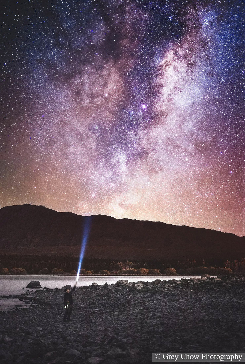 Night Starlight Landscape Photography By Grey Chow