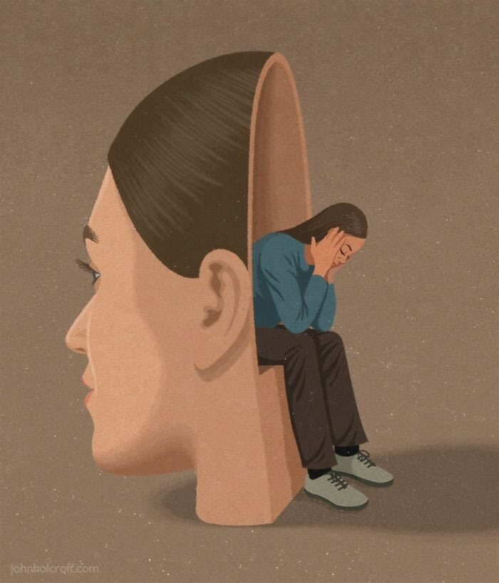 Thoughtful Illustrations By John Holcroft