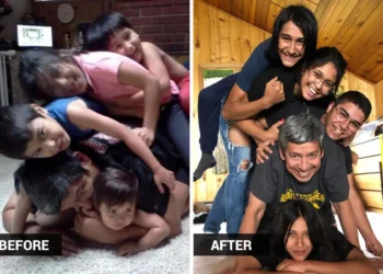 before and after image