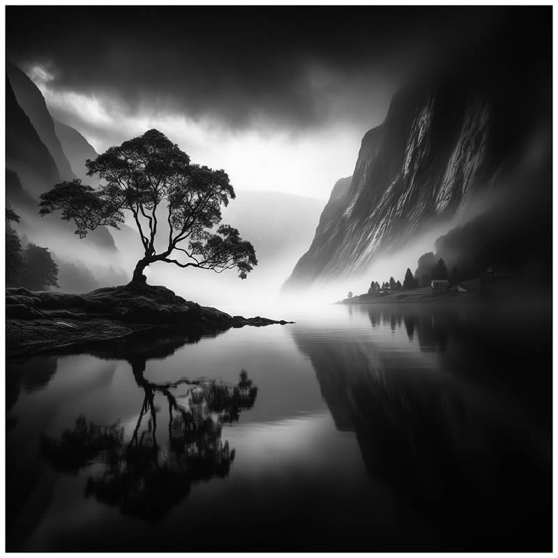 Photographer Frank Tischer Captures Dream Like Black White Landscapes 