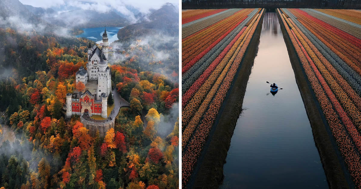 Award-Winning Photographer Sebastien Nagy Captures Breathtaking Landscapes With A Drone