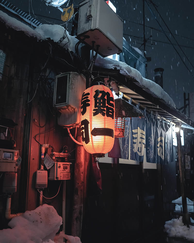 Snow-Covered Streets Of Japan By Hisa Matsumura