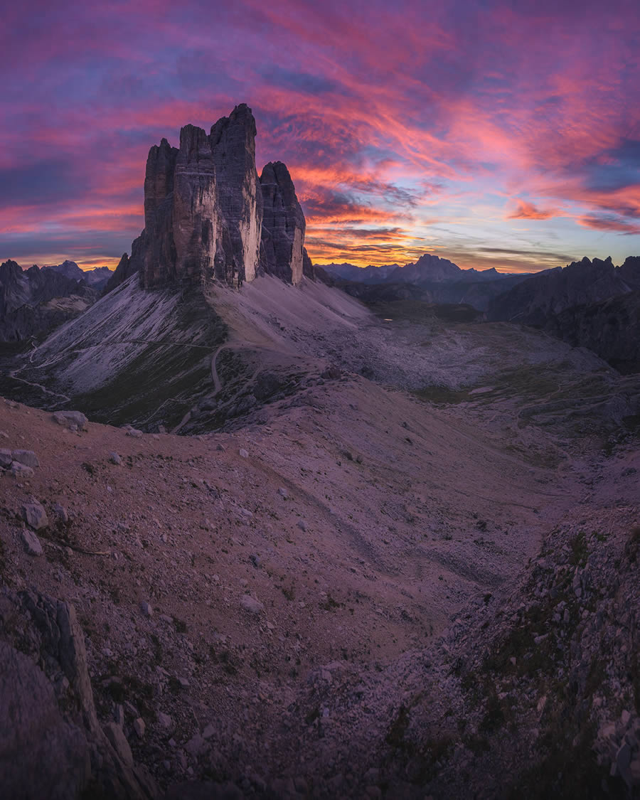 Landscape Photos Of The Tre Cime di Lavaredo Mountains, Italy By Sarfraz Durrani