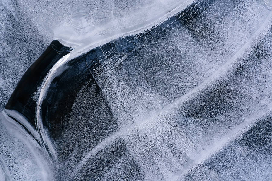 Abstract Ice Formation Landscape Photos By Roland Kraemer