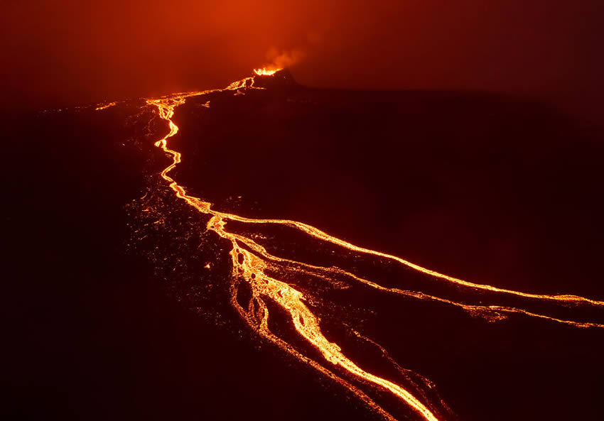 Fagradalsfjall Volcano Eruption By Erez Marom