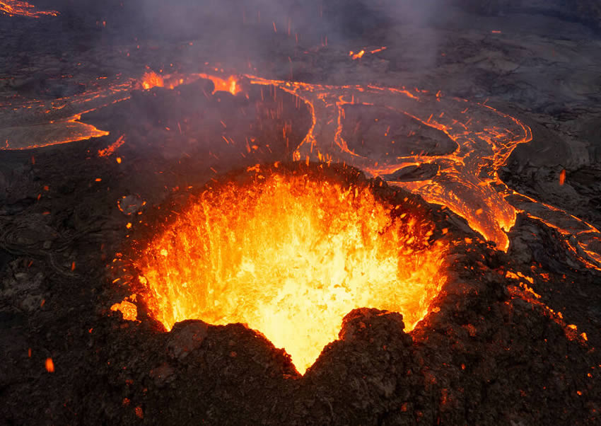 Fagradalsfjall Volcano Eruption By Erez Marom