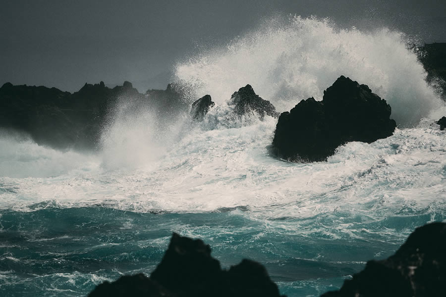 Wave Photos Of Madeira, Portugal By Alexander Schonberg