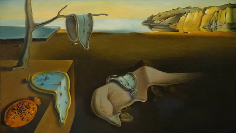 The Persistence of Memory by Salvador Dalí - Famous Paintings In The World By Legendary Artists