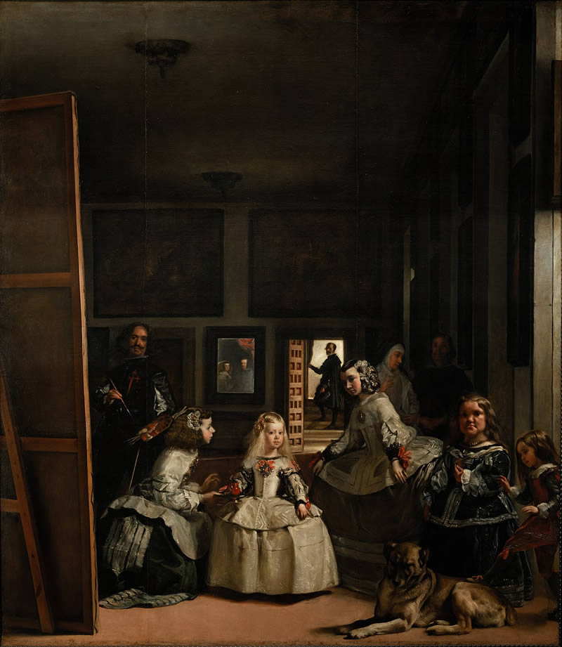 Las Meninas by Diego Velázquez - Famous Paintings In The World By Legendary Artists