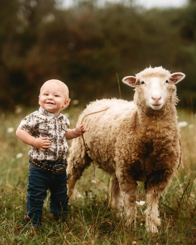 Heartwarming Bonds Between Children And Animals By Andrea Martin