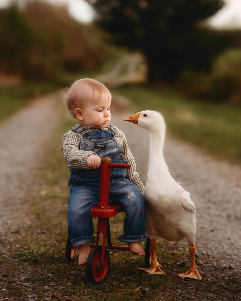 Heartwarming Bonds Between Children And Animals By Andrea Martin