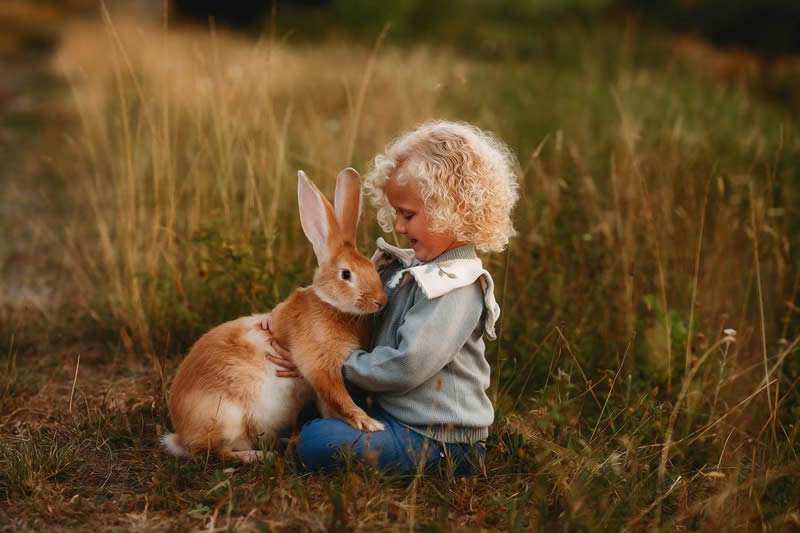 Heartwarming Bonds Between Children And Animals By Andrea Martin