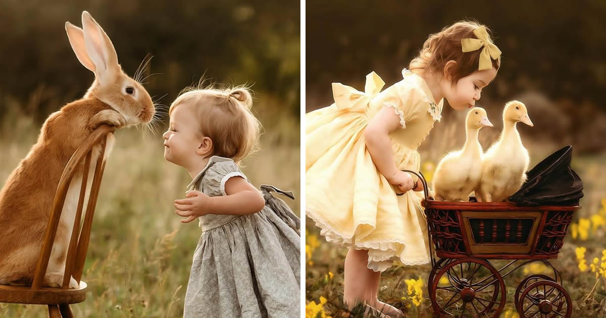 Photographer Andrea Martin Showcases Heartwarming Bonds Between Children And Animals