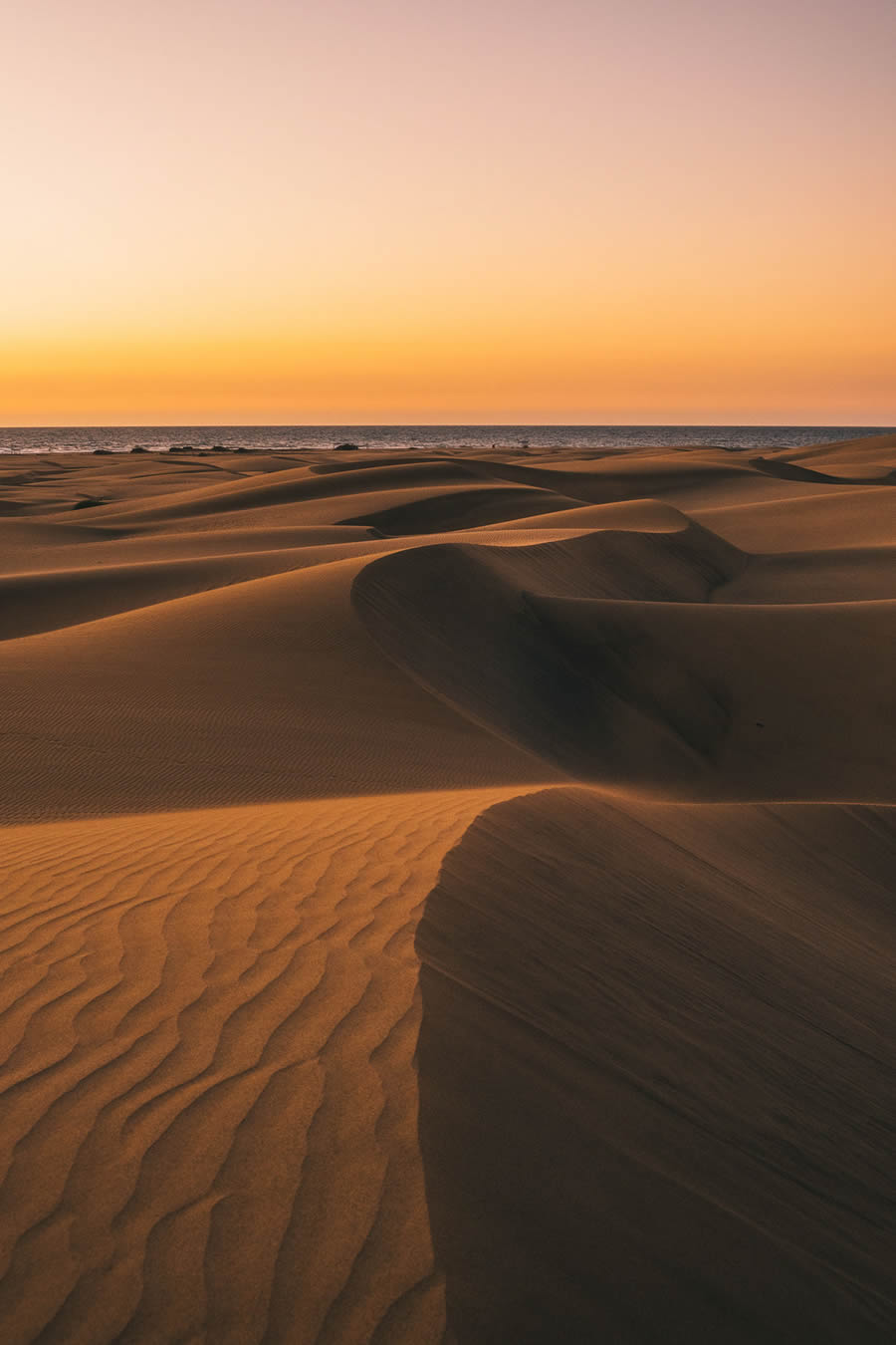 Sunrise Landscape Photos Of Masapalomas Dunes, Spain By Javi Lorbada