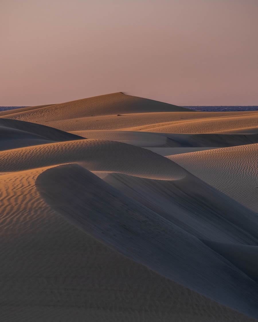 Sunrise Landscape Photos Of Masapalomas Dunes, Spain By Javi Lorbada