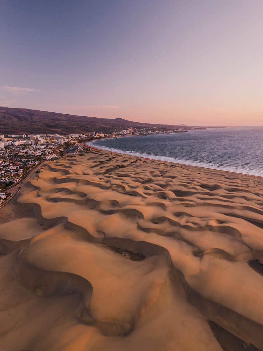 Sunrise Landscape Photos Of Masapalomas Dunes, Spain By Javi Lorbada