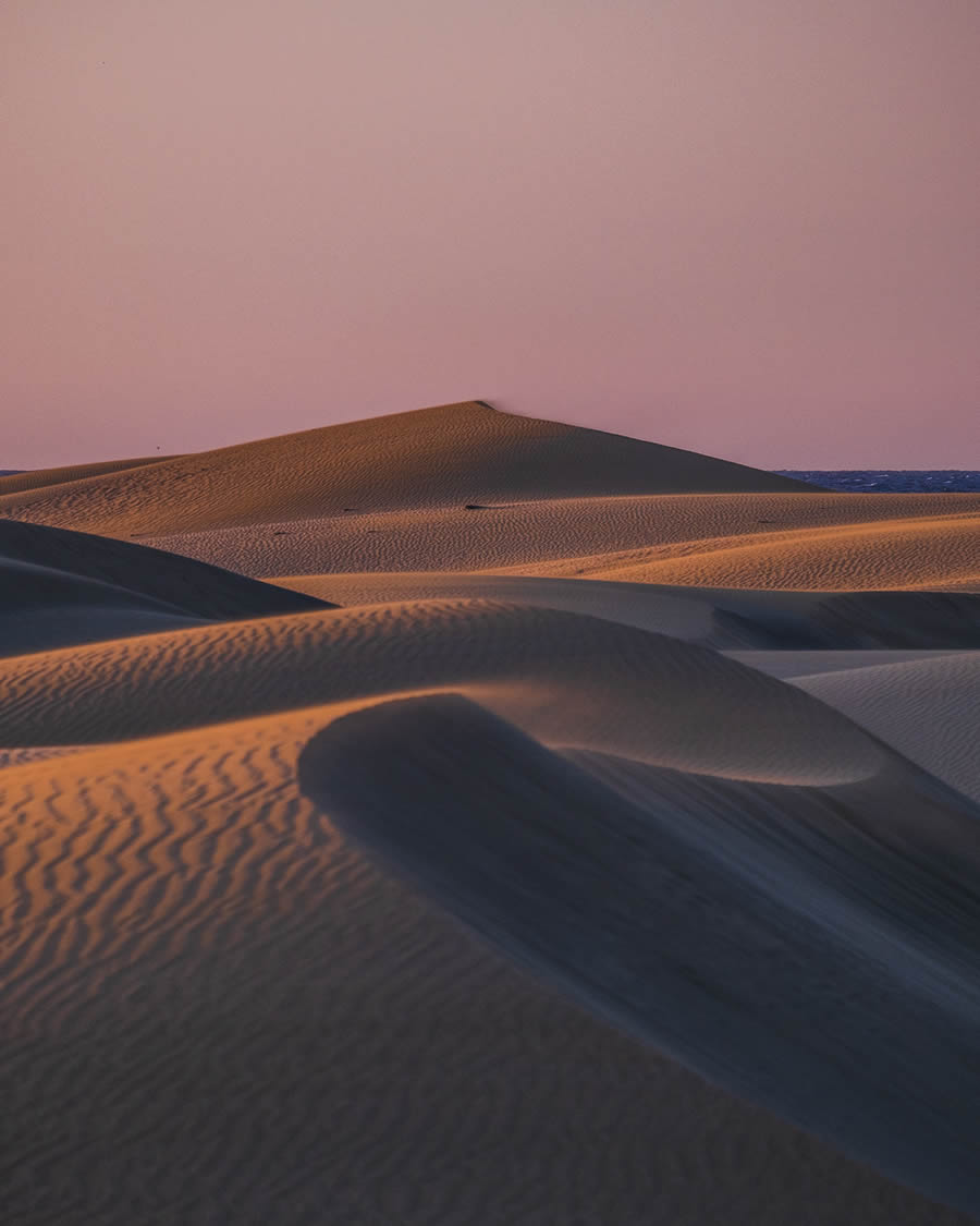 Sunrise Landscape Photos Of Masapalomas Dunes, Spain By Javi Lorbada