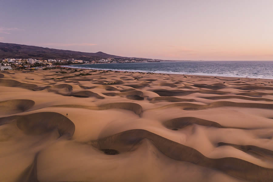 Sunrise Landscape Photos Of Masapalomas Dunes, Spain By Javi Lorbada