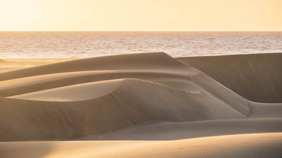 Sunrise Landscape Photos Of Masapalomas Dunes, Spain By Javi Lorbada