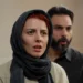 Tense scene from an Iranian film with two characters mid-argument