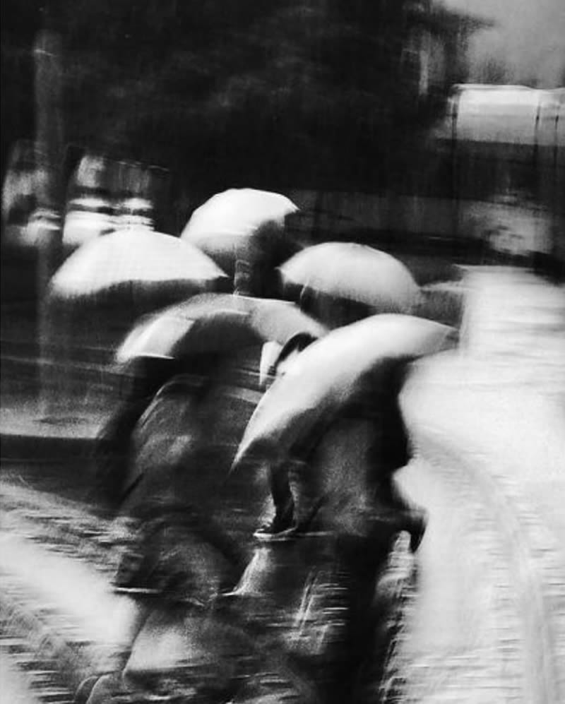 Black and White Abstract Street Photography by Olga Karlovac