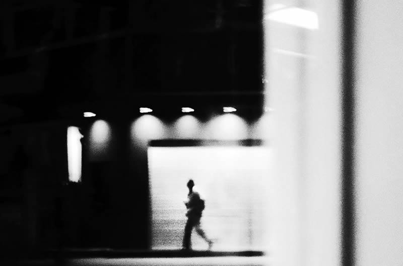 Black and White Abstract Street Photography by Olga Karlovac