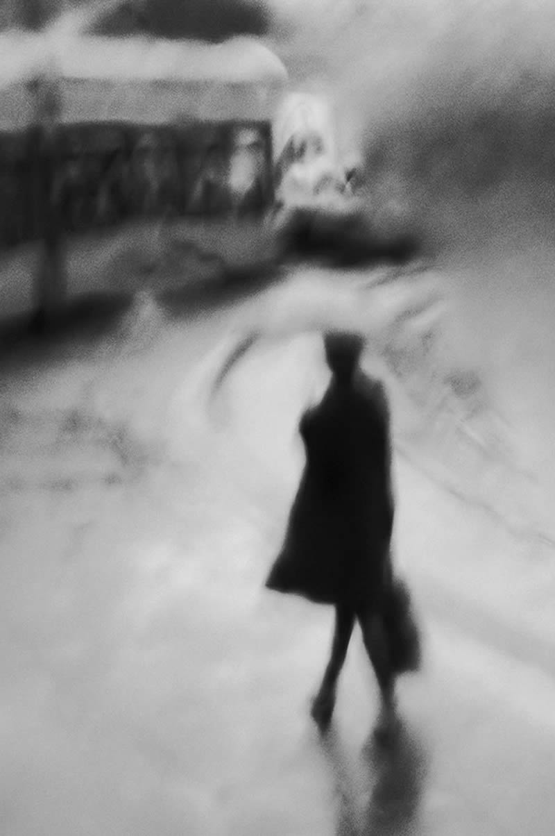 Black and White Abstract Street Photography by Olga Karlovac