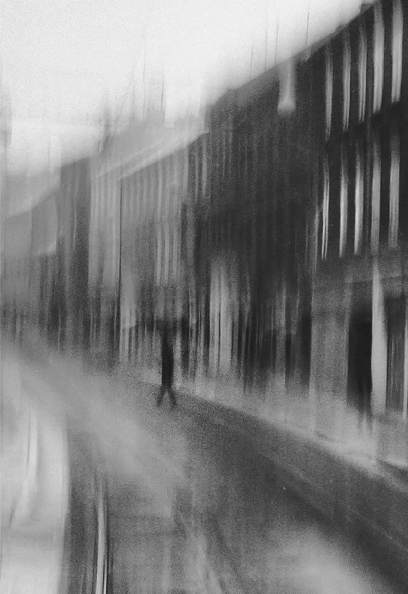 Black and White Abstract Street Photography by Olga Karlovac