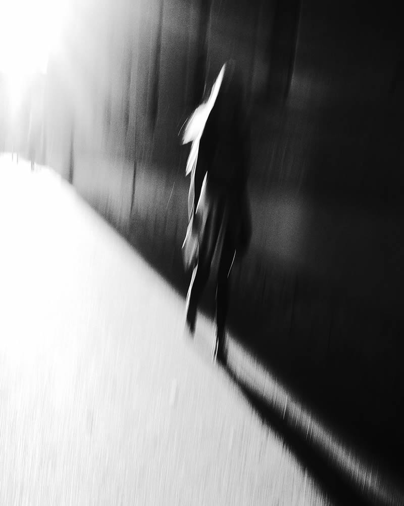 Black and White Abstract Street Photography by Olga Karlovac