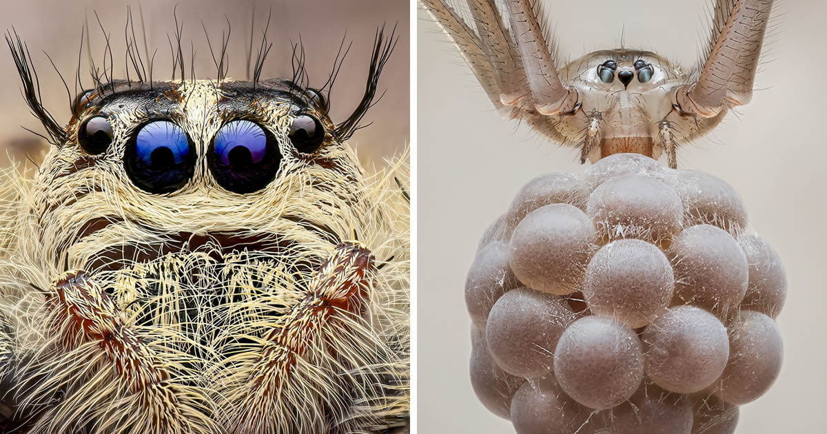 Award-Winning Macro Photographer Pete Burford Captures Stunning Close-Up Portraits of Insects