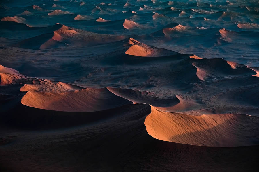 Incredible Aerial Landscape Photos of Namibia’s Iconic Sand Dunes by Tom Hegen