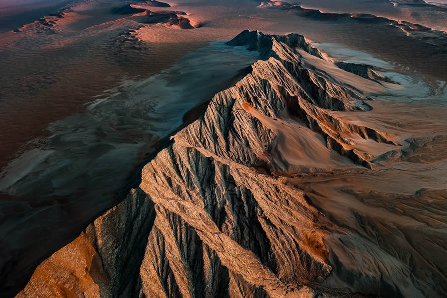 Aerial Landscape Photos of Namibia Iconic Sand Dunes by Tom Hegen