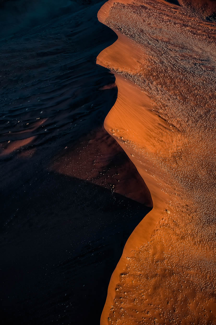 Aerial Landscape Photos of Namibia Iconic Sand Dunes by Tom Hegen