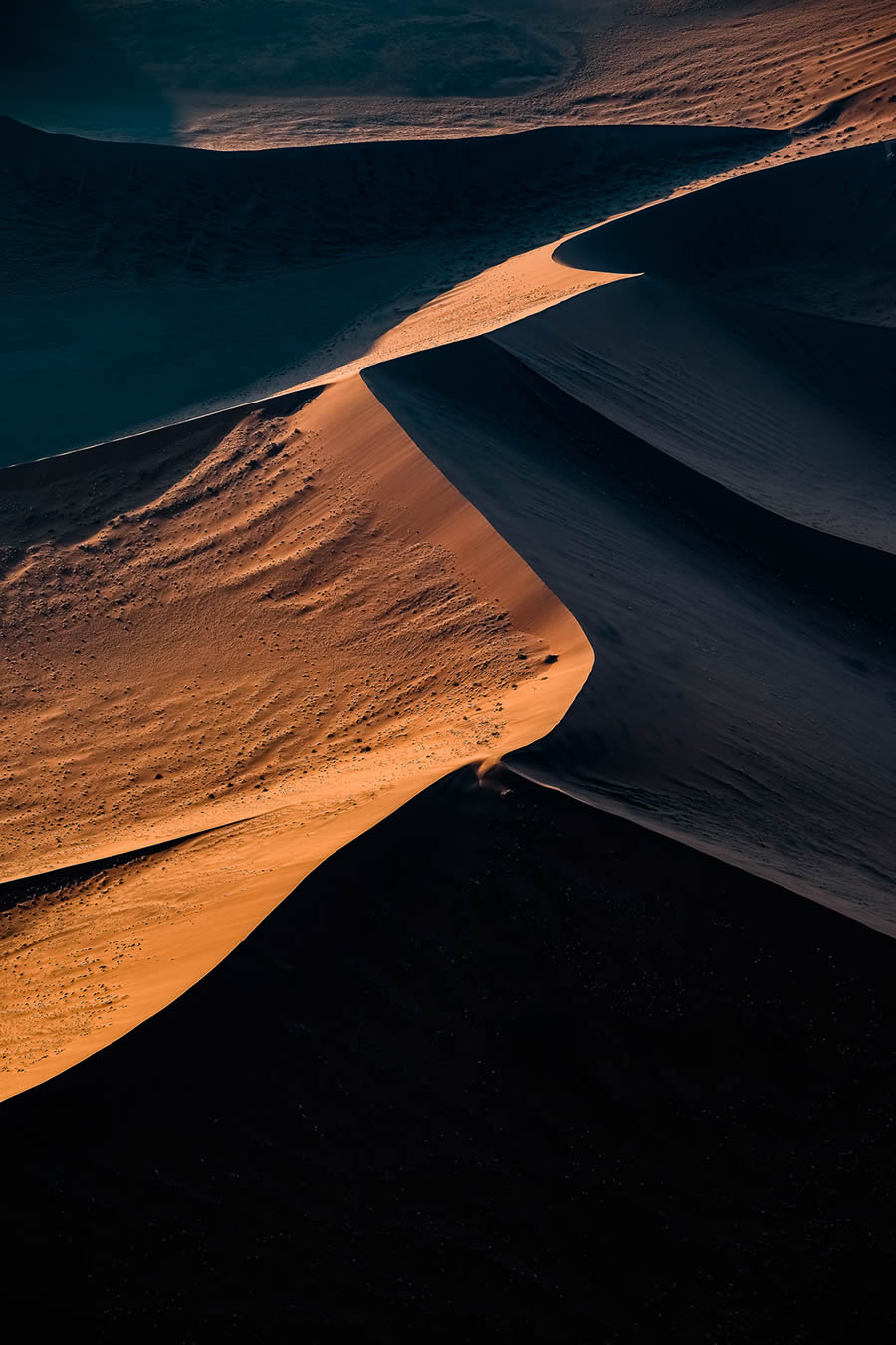 Aerial Landscape Photos of Namibia Iconic Sand Dunes by Tom Hegen