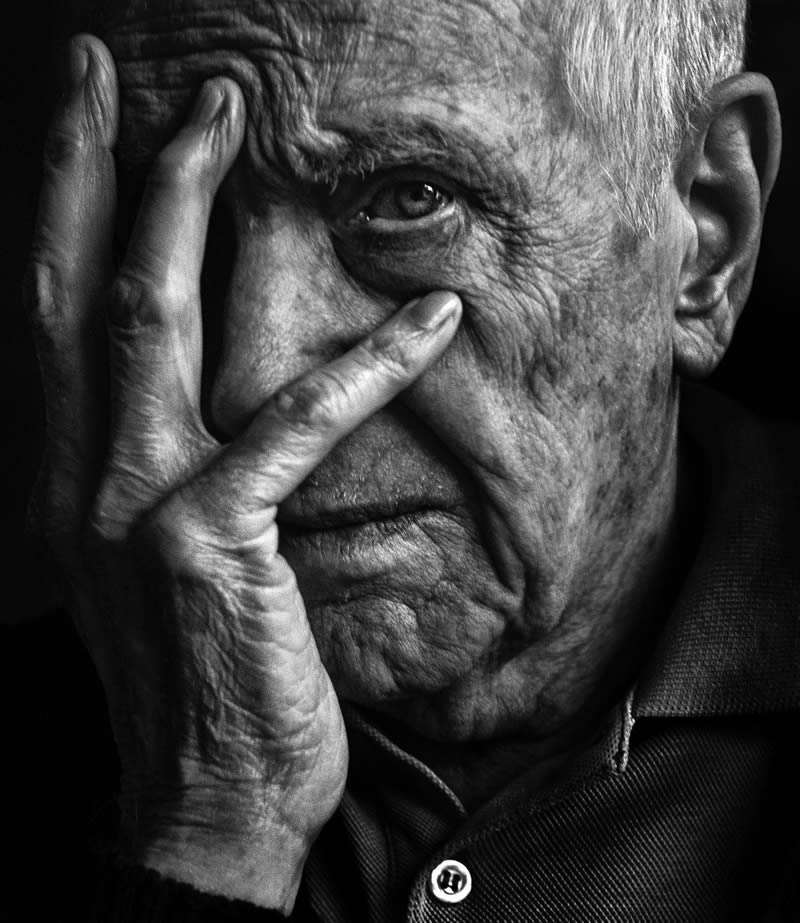 Black and White Portrait Photography by Betina La Plante