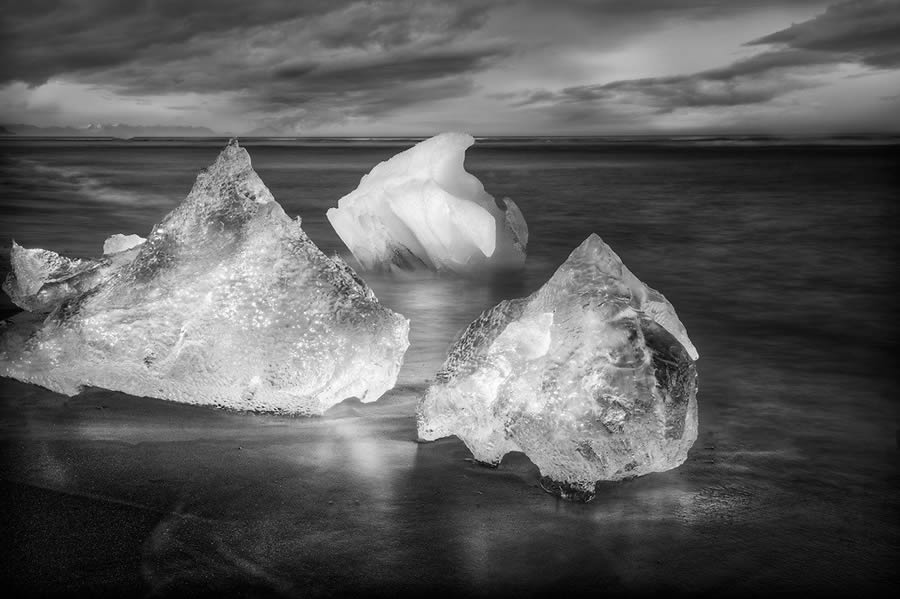 Black and White Iceland Landscape Photography by Gary Wagner