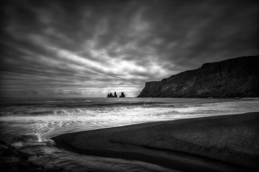 Black and White Iceland Landscape Photography by Gary Wagner