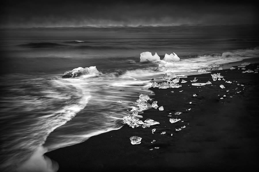 Black and White Iceland Landscape Photography by Gary Wagner