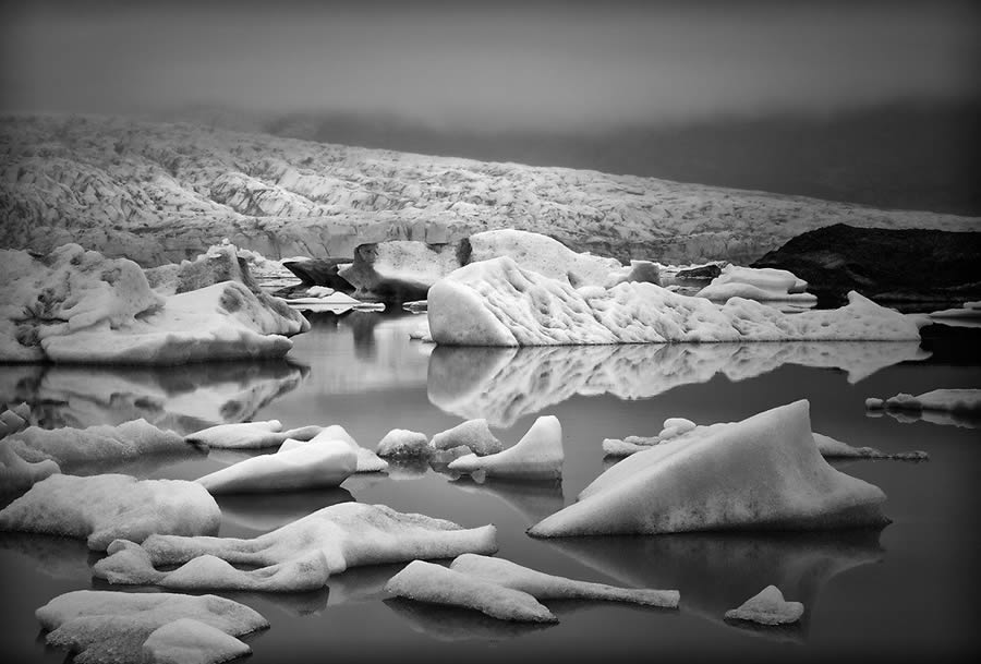 Black and White Iceland Landscape Photography by Gary Wagner