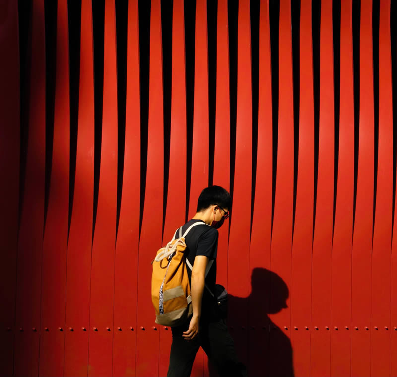 Taiwan Vibrant Colors and Shadows of Street Photography by Bi-jiun Chen