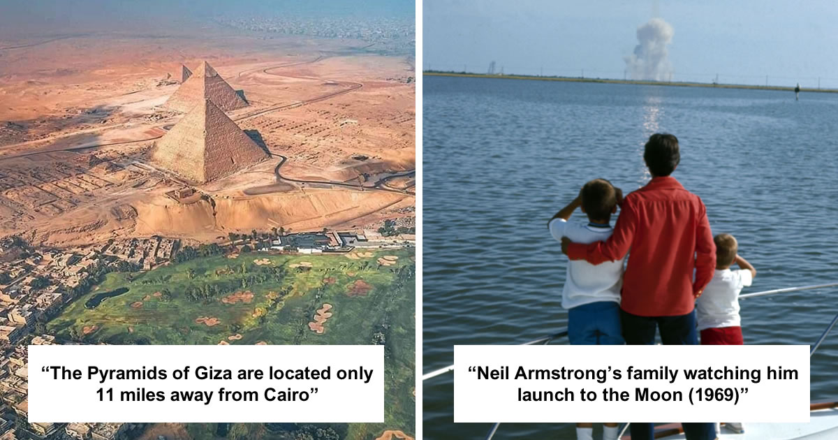 30 Unseen Perspectives on History’s Most Iconic Moments and Landmarks