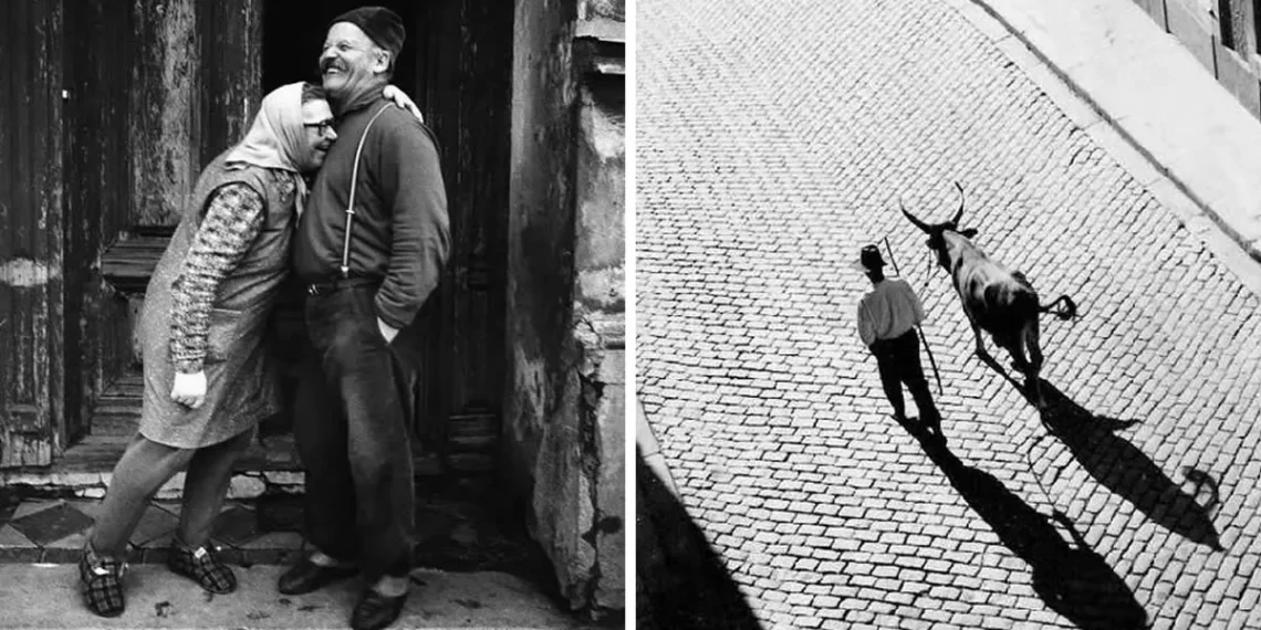 iconic black and white photo