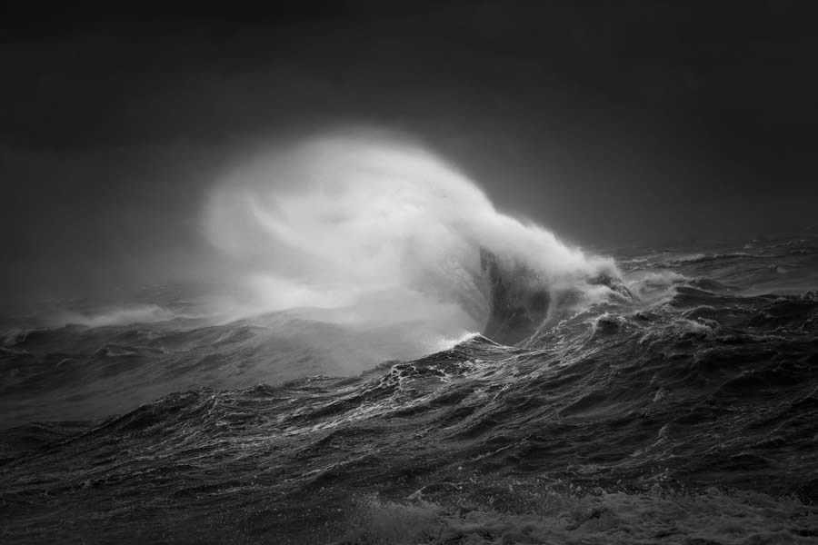 Power and Beauty of Storm Waves by Rachael Talibart